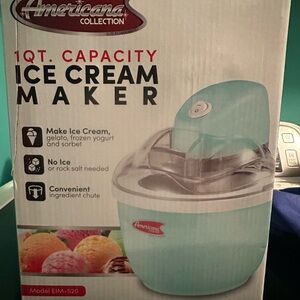 Blue Ice Cream Maker